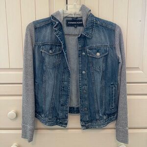 Express Jean Hoodie Jacket